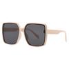 JYL TS Square Oversized Sunglasses Style Face Slimming For Street Shooting B5501
