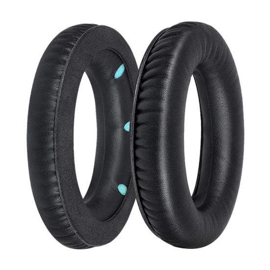 1 pár kryt sluchátek Prodyšný Dobrá izolace hluku Ultra měkká umělá kůže Náhlavní souprava Náhrada za HyperX Cloud Revolver S