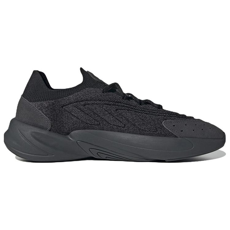 Adidas Ozelia Knit 'Black Carbon' (Unisex) Core Black / Carbon / Cloud White Chunky Sneakers GW9381