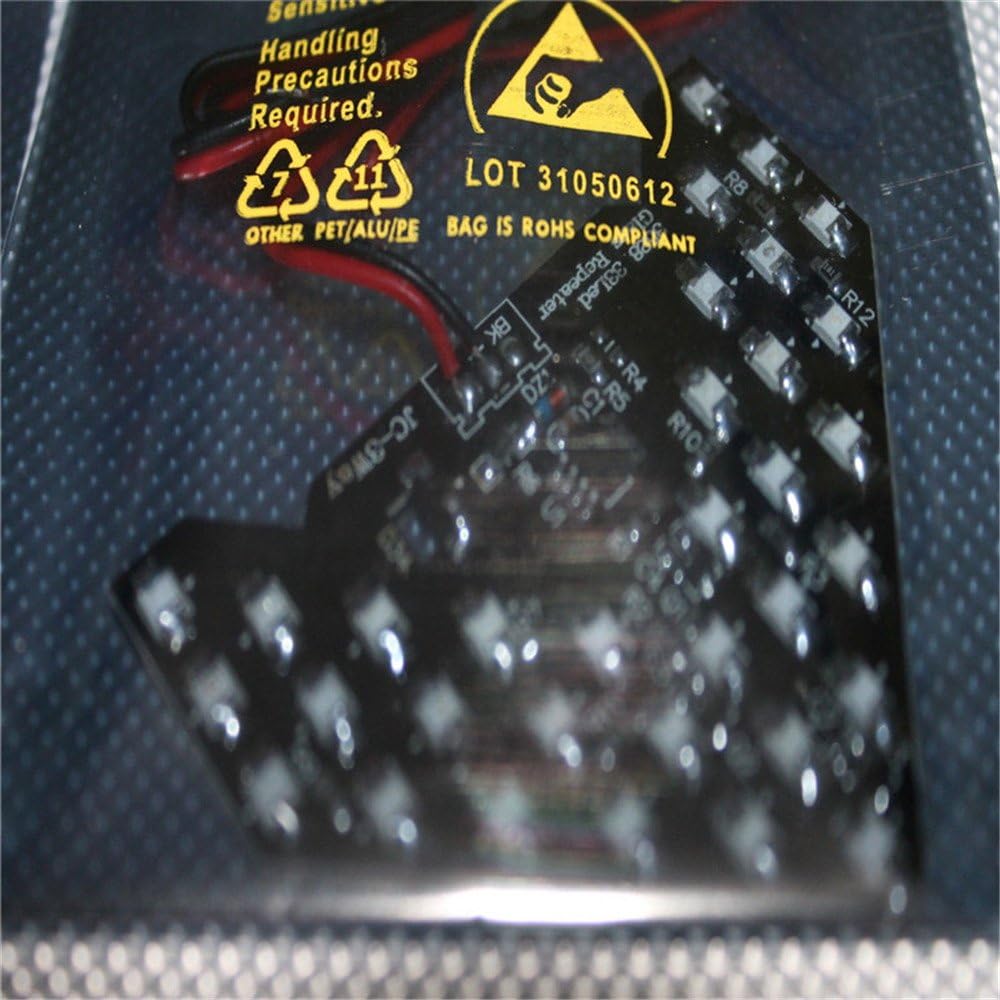 2PCS/Lot!! 33 SMD Sequential Led Lights Arrows Lamp Indicator Safe led Panels Car Side Mirror Turn Signal 33 LED (Blue)