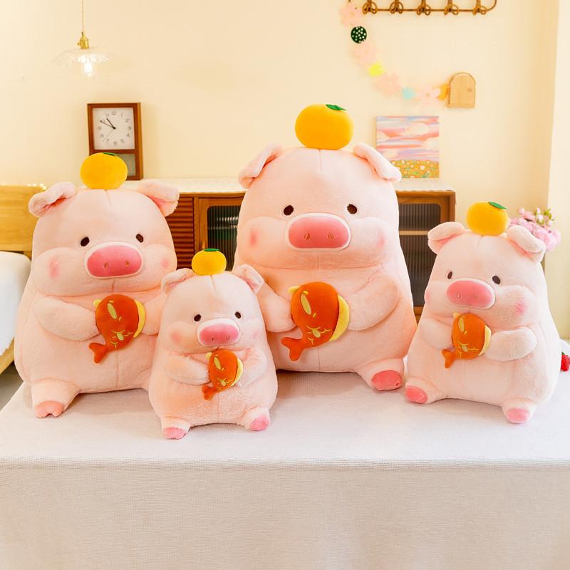 Cute Banana Pig Plush Toy Stuffed Animal Doll Wholesale Koi Pig Pillow Children's Gift