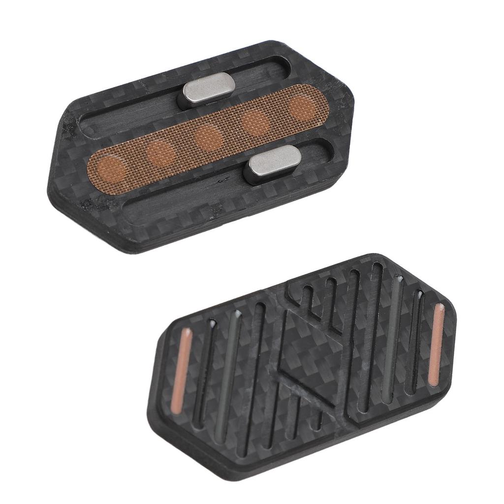 Fingertip Push Card Luminous Carbon Fiber Push Slider Toy Portable Fingertip Slider Toy for Office