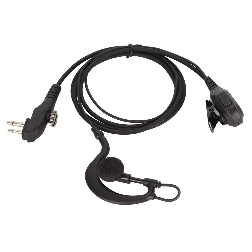 Vysílačka Sluchátko s ušním háčkem ve tvaru C Sluchátko s ušním háčkem pro obousměrnou radiostanici pro Hytera BD502 BD502i