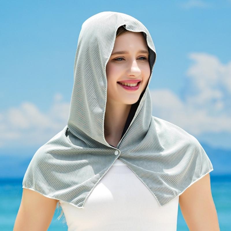 Reusable Quick Drying Sports Towel Scarf Outdoors Sun Protecting Cooling Scarf Quick Cooling Outdoors Gears