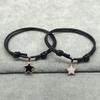 Couple's Drip Oil Star Pendant Bracelets