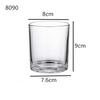 Creative Transparent Glass Candle Holder