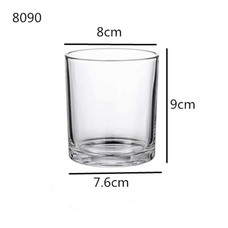 Creative Transparent Glass Candle Holder