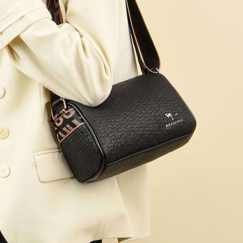 Genuine Leather Shoulder New Cowhide Casual Ladies Tote Fashion Feminine Crossbody Bag