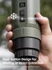 HiBREW Bärbar Espressomaskin för Bil & Hem Camping Kaffebryggare Passar Nespresso Dolce Kapsel Pulver H4C