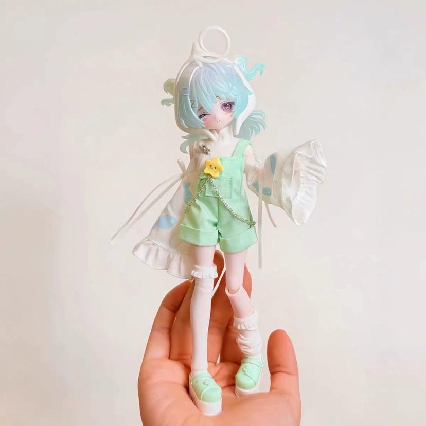 Come4Free Minty V3 Lucky Little Sign Spirit Series  Cute Doll Movable 1/8 Bjd Action Figurine e Christmas Present