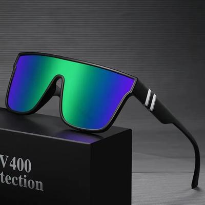 Ochelari de soare de modă, marcă de lux, ochelari de soare dintr-o bucată, ochelari de soare, bărbați și femei, clasici pentru conducere în aer liber Ochelari sport UV400