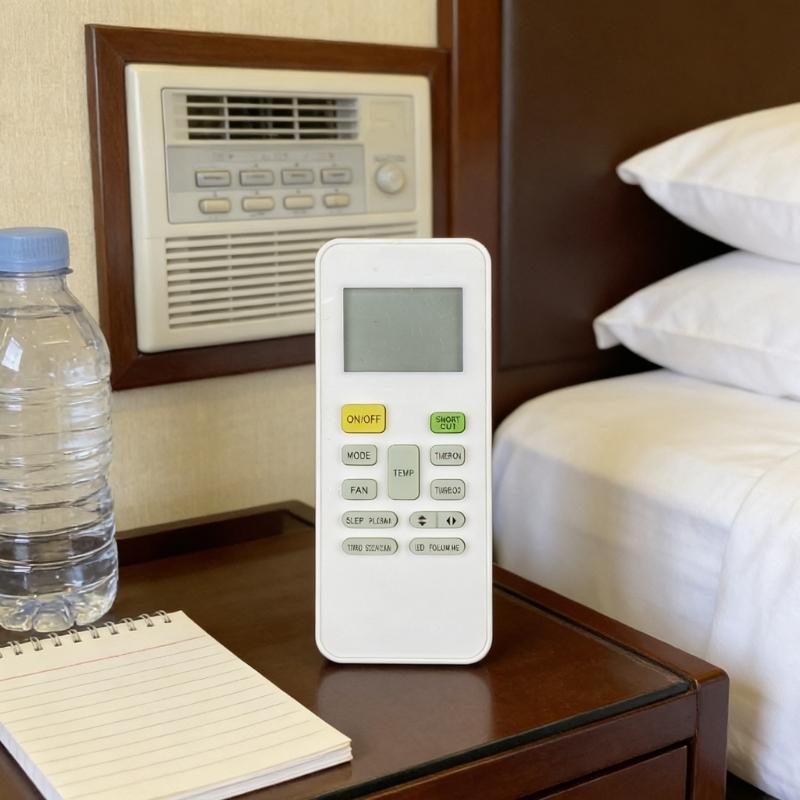 Ergonomically Remote Controller Intelligent Energy Saving Mode for RG52A8 BGEF Air Conditioner Remotes Comfortable Use