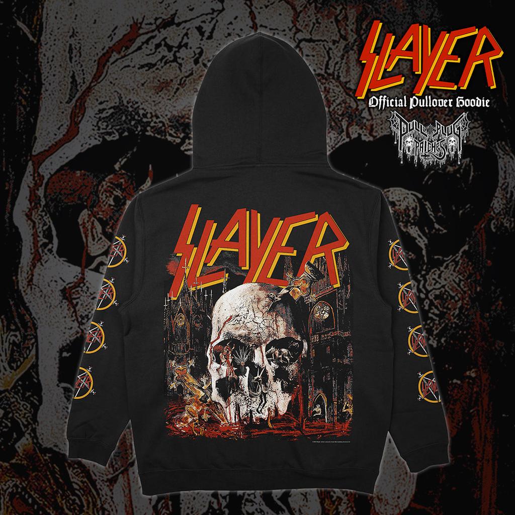 Slayer South of Heaven Pullover Herren Damen Oversized Y2k Fleece Street Sweatshirt Amerikanische Death Metal Band Weiblich Männlich Kleidung