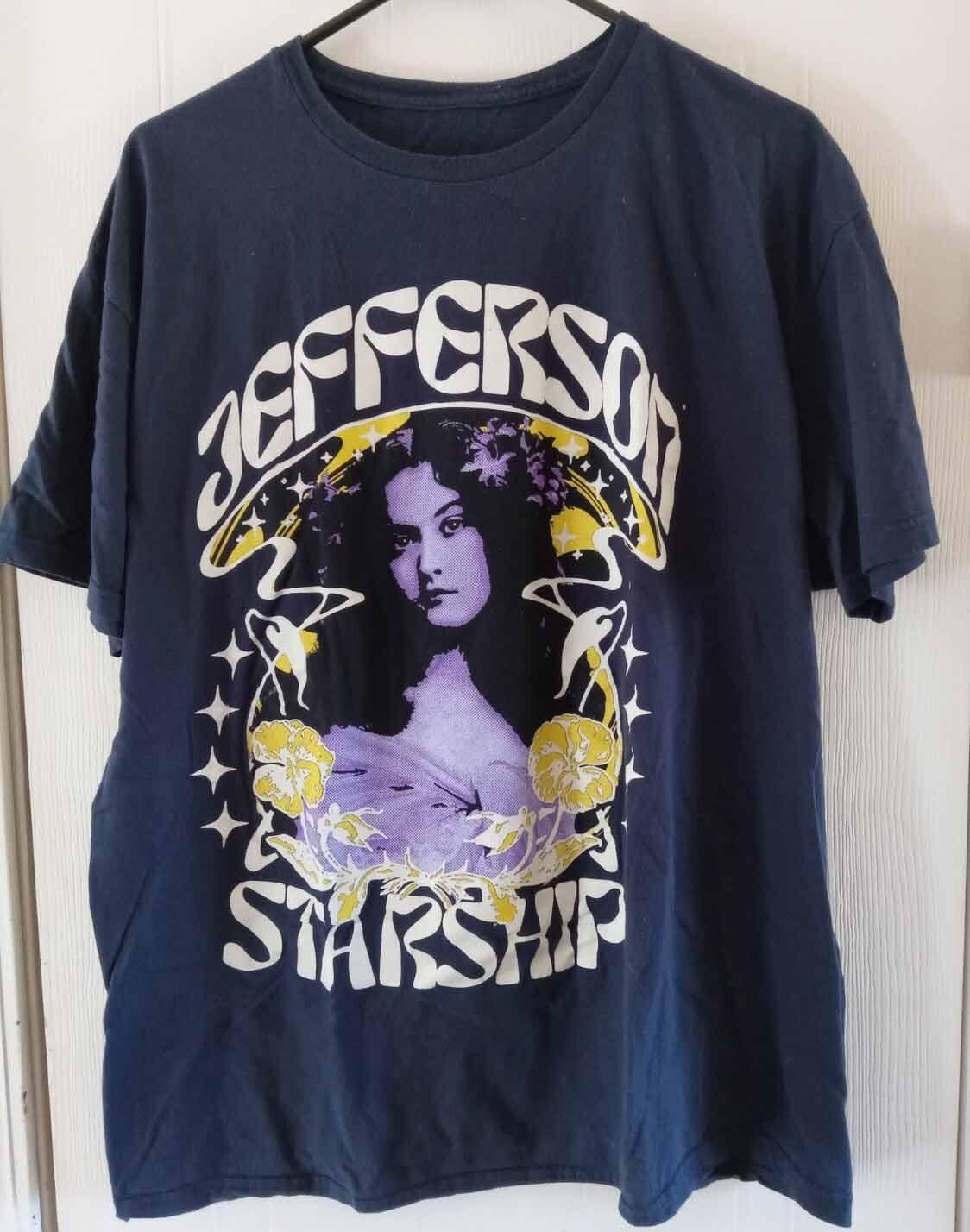 Jefferson Starship A Girl TShirt Classic Black Unisex S-5XL EM0765 XXXXL