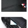Men's Leather Chest Bag Casual Messenger Large-capacity Chest Backpack Sports Bag