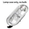 1Pcs/2Pcs Car Side Marker Turn Signal Warning Light Black Lamp Cover for MK4 Golf Jetta Bora,B5/B5.5 Passat,Beetle