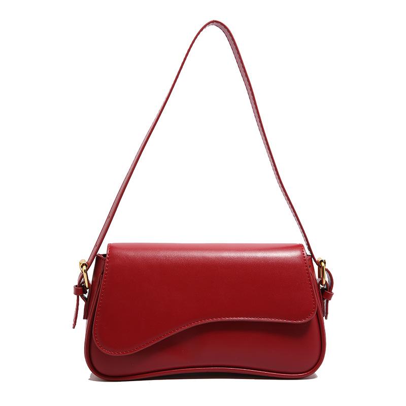 Retro single shoulder women's messenger bag, new versatile niche commuter handbag, fashionable small square bag