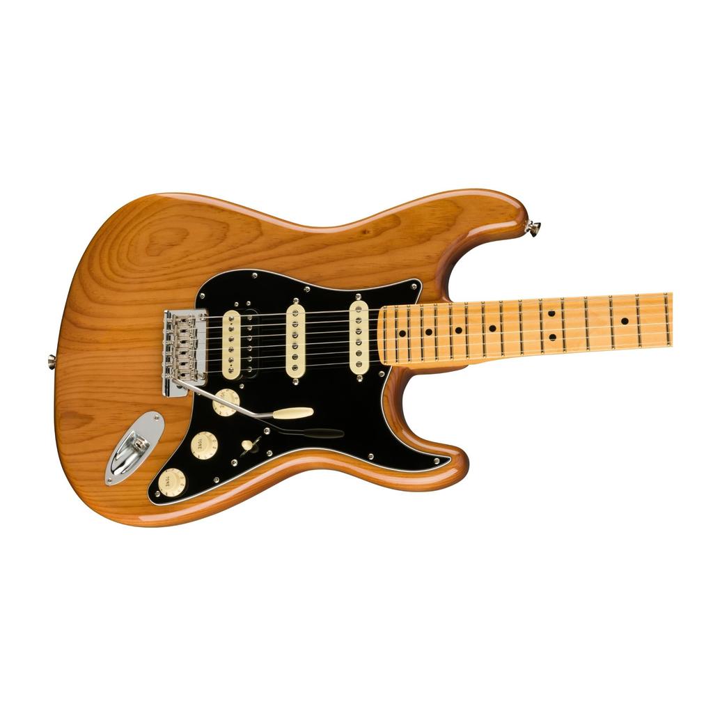 Fender American Professional II HSS Electric Maple Roasted Pine Stratocaster® Guitar, Fingerboard,