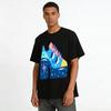 Cute Cartoon Shoe Print Kids T-shirt Trendy Casual Loose Short Sleeve Tee For Boys Girls Pure cotton T-shirt