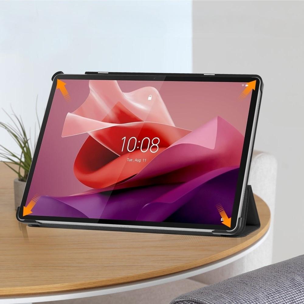 Lenovo Tab P12 Case, Three-part with Stylus Holder, Black