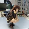 Ogiwara Sayu Shaving. Then I Picked Up A High School Girl Doll Anime Figure Toy Chassis Car Decoration Model Ornament Otaku Gift