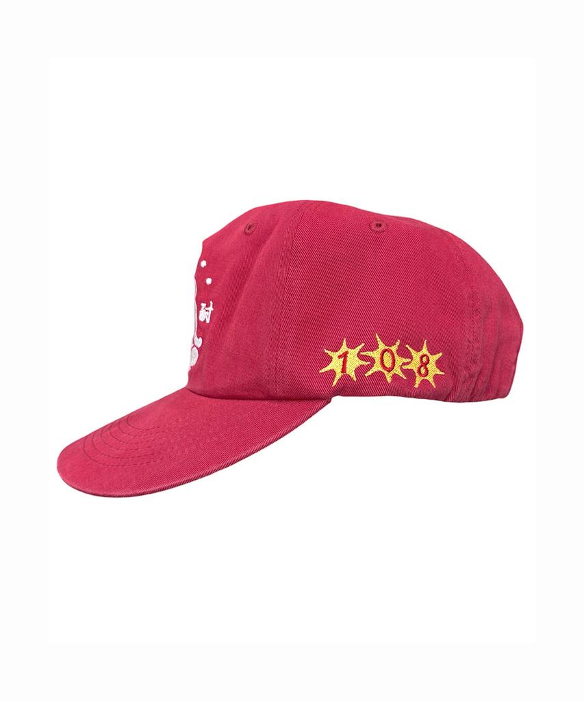 Paeseul Mind Rest 5Panel Washed Cap Red