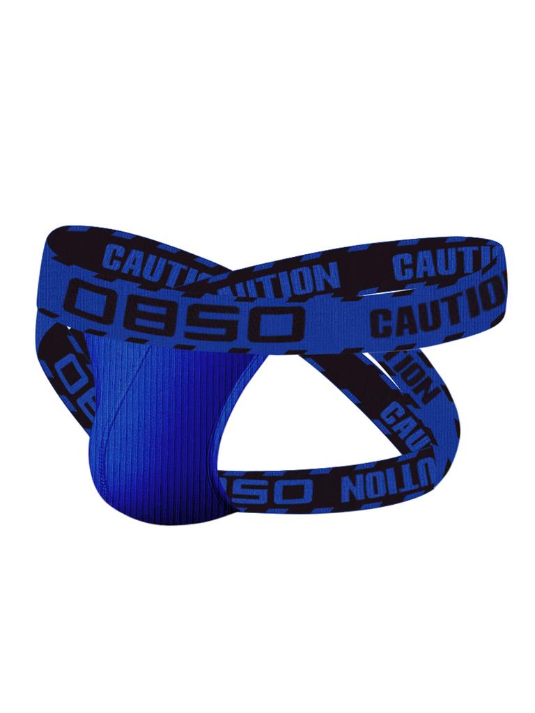 1Pc 0850 Cross Strap Men's Thong Threaded Cotton Sexy Butt Lifting Four Ding Gay Back Empty Sexy Sexy Free Pants