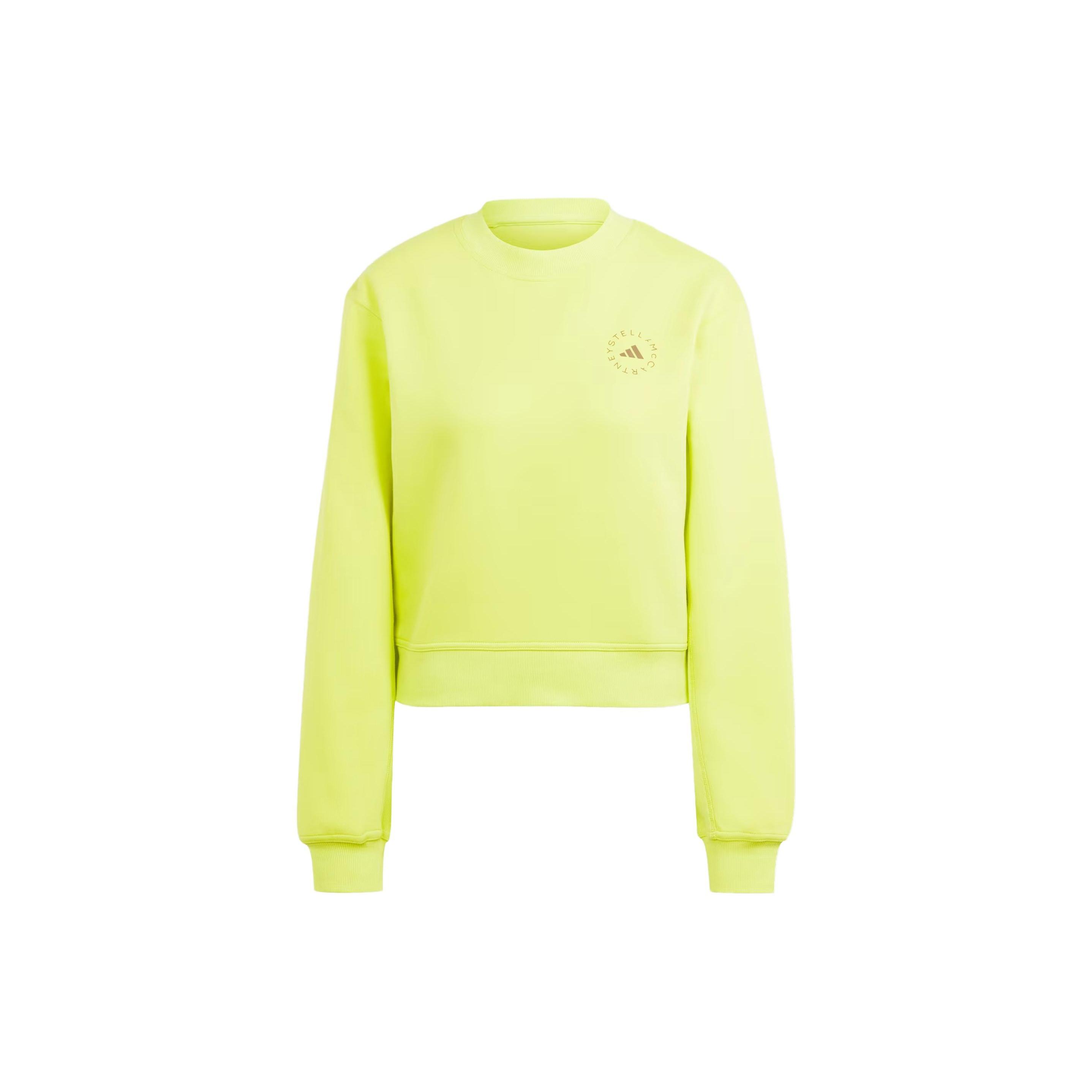 (WMNS) adidas by Stella McCartney Sportswear Sweatshirt Asia Sizing  Green  Women s IJ0591 S