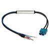 Radio Adaptor Antenna Am/Fm Cable Dual Fakra-Din Aerial Antenna Adaptor Car Accessories For Vw For Adapter