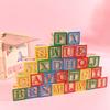 Alphabet & Number Wooden Building Blocks Early Education Number Stacking Blocks  Kids Toy