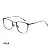 Japanese & Korean Retro Prescription Eyeglass Frames for Men & Women - Trendy Literary Style with Plain or Custom Lenses