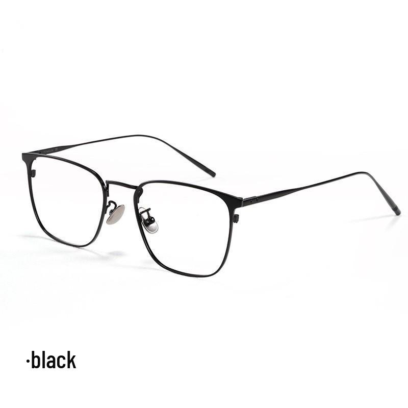 Japanese & Korean Retro Prescription Eyeglass Frames for Men & Women - Trendy Literary Style with Plain or Custom Lenses