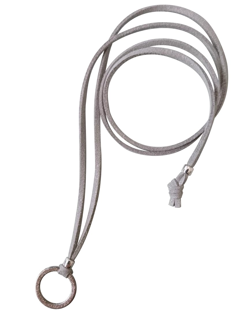 

Очки Flower Storm простой металлический кулон-кольцо для солнцезащитных очков и серебряная кожа для мужчин и [цветочный шторм] Держатель, очки, (держатель для очков,