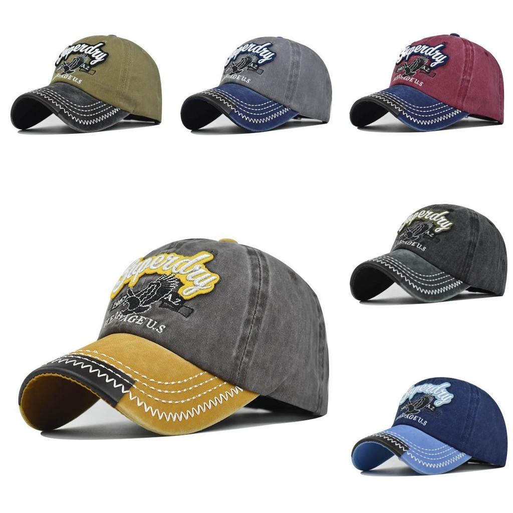 Classic Eagle Embroidered Cotton Baseball Cap With Adjustable Fit For Men Women