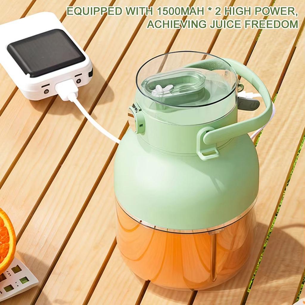 New Large Capacity Wireless Juicer Cup Portable for Home Travel Ice Crushing