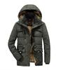 8XL Men Jackets Cotton Windbreaker Hooded Winter Outerwear Men Clothing Overcoat