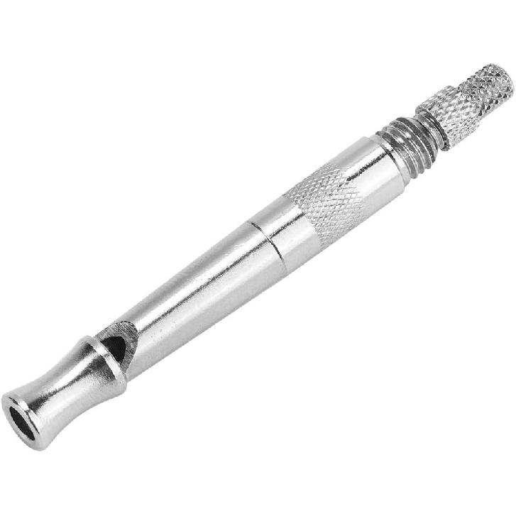 

Металлический свисток для дрессировки питомцев, бесшумный ультразвуковой свисток для собак, для контроля лая собак