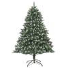 VidaXL Sapin de Noël artificiel avec support 180 cm PVC345161
