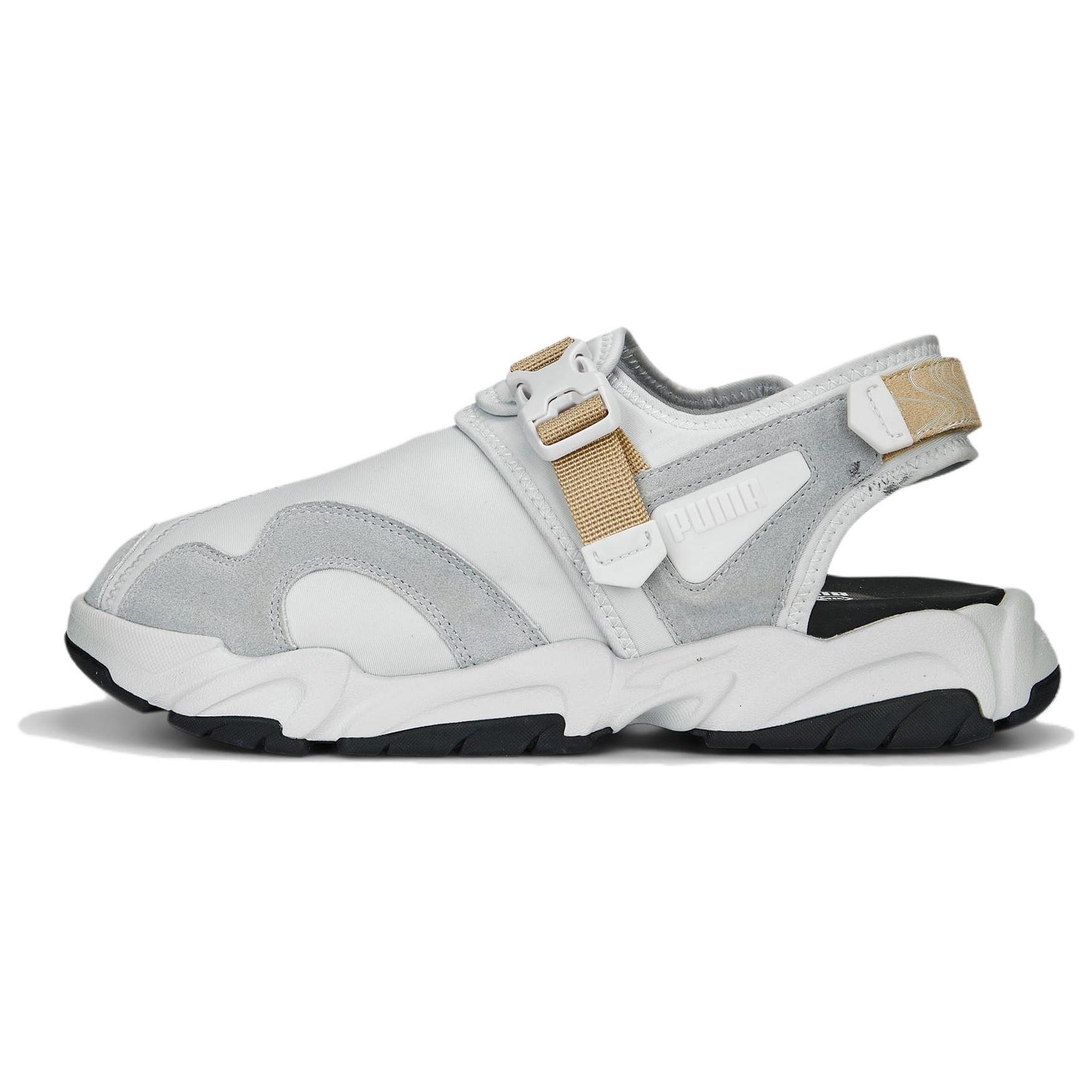 PUMA TS-01 Retro Sandals  Feather Grey  Men s 390748-01 EU 38