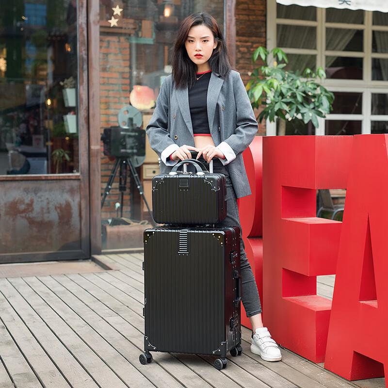 

Retro Hardshell Spinner Suitcase 20 inch