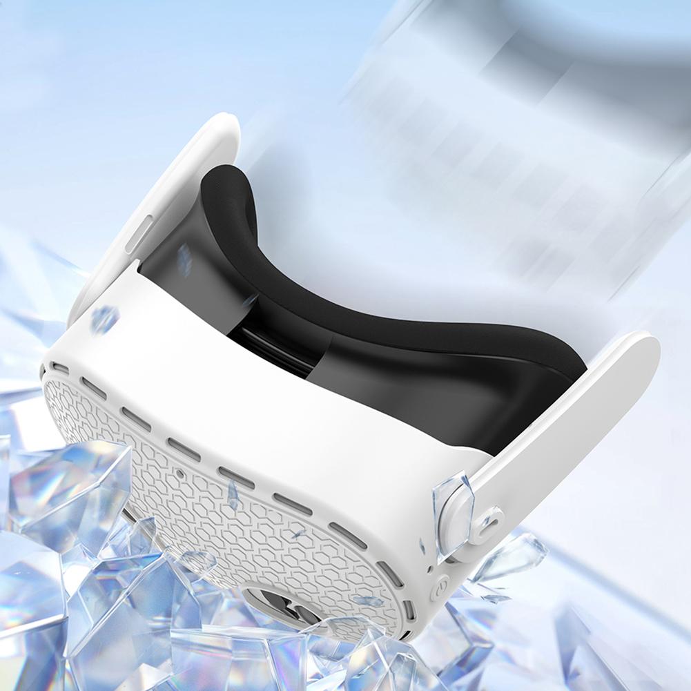 Silicone Cover Set Controller Grips VR Shell Cover Protective Cover for Meta Quest 3S VR Headset Accessories