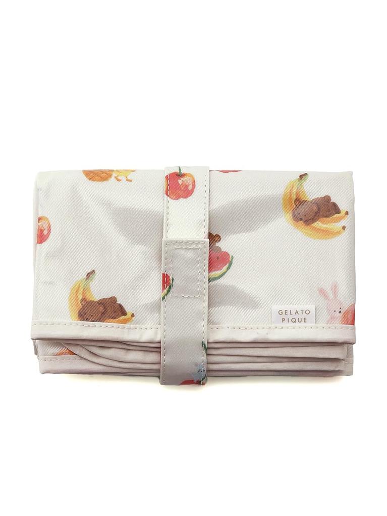Fruit and Animal Print Diaper Sheet [Gelato Pique]