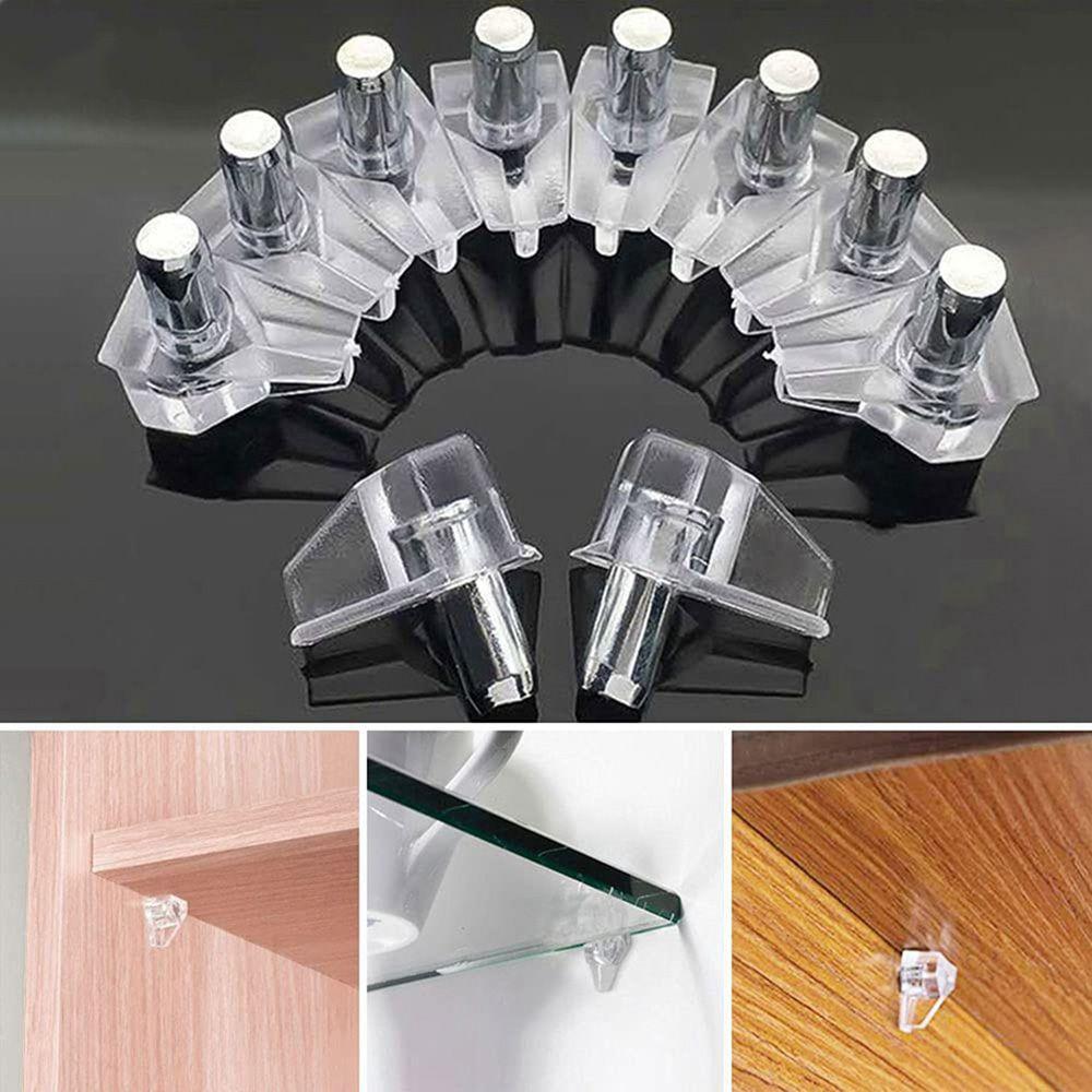 Shelves Support Fixed Cabinet Cupboard Shelf Studs Pegs Hardware Accessories Bracket Shelf Holder