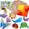 Origami Kit 30/108 Sheets Paper Folding Craft Guiding Book DIY Handmade Toys Art Craft Projects Supplies for Beginners Gifts