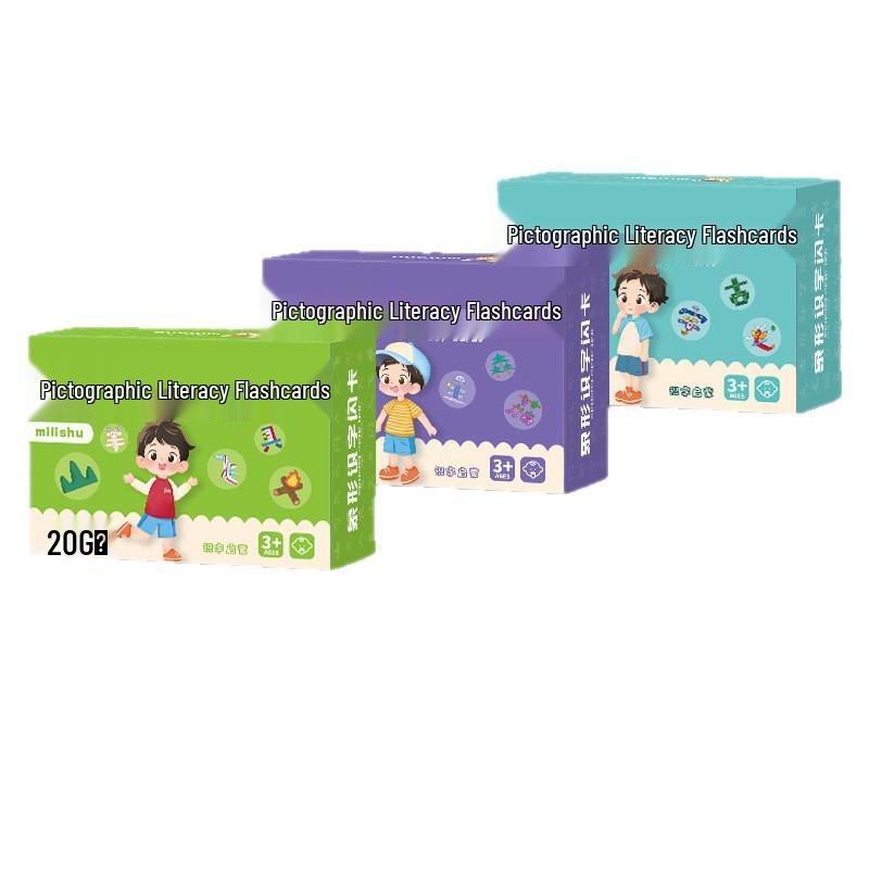 Chinese Character Flashcards for Early Education: Learning Tools for Children Aged 3-6