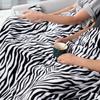 Black White Zebra Flannel Fleece Throw Blanket  Fuzzy Soft Lightweight Warm Cozy for Couch  Bed