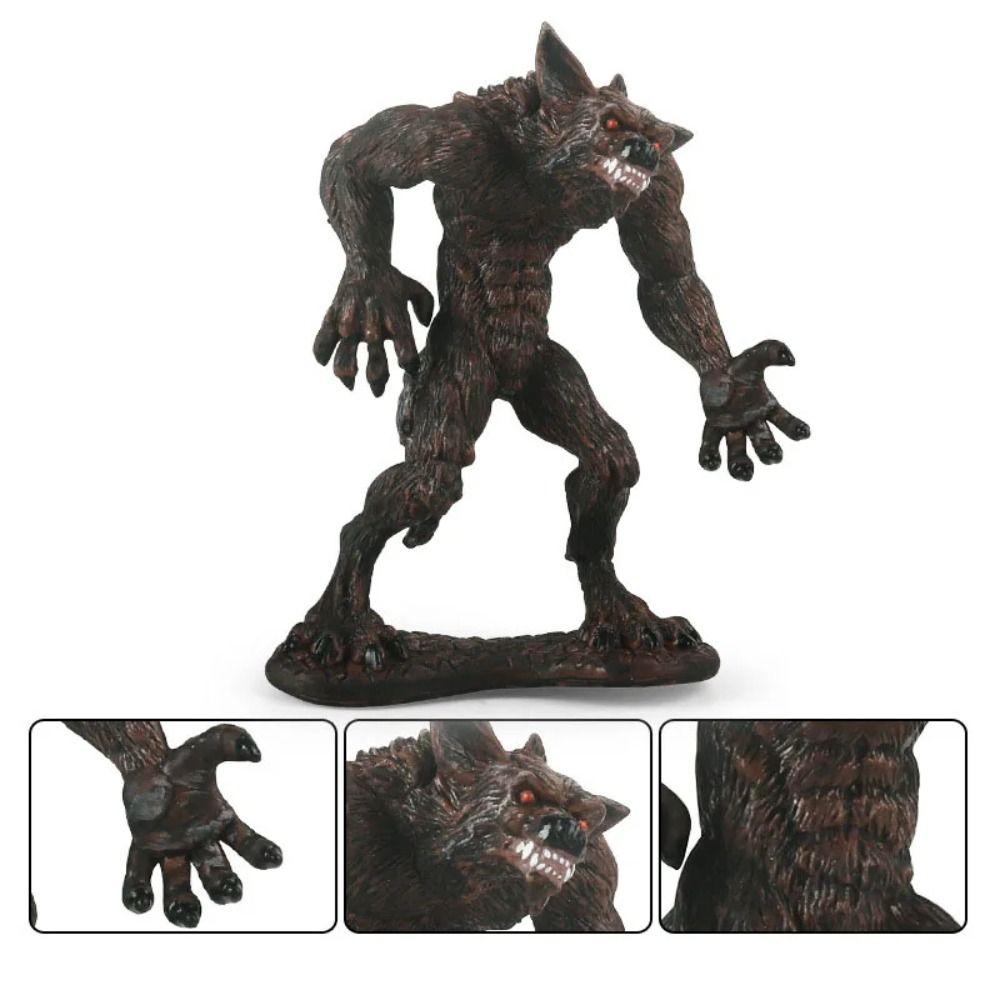 Simulation Ice Demons Figures Orangutan Magma Golem Model Werewolf Animal Model  Kid Toy