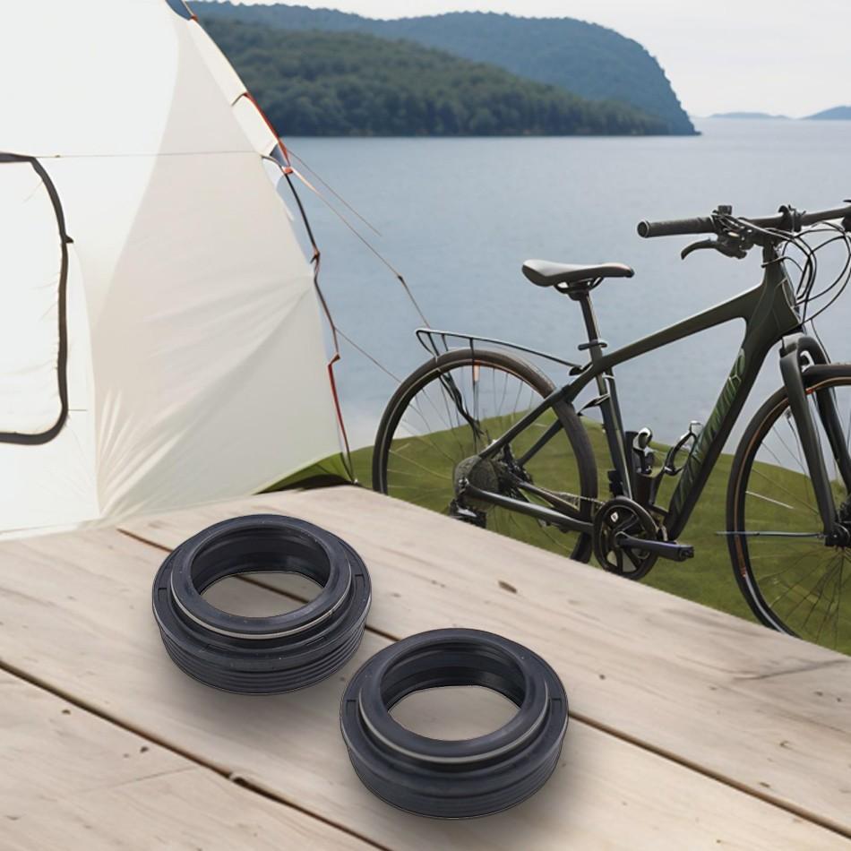 

Premium Grade 2pcs Dust Wiper Oil Seal for Bike Bicycle Fork 28 6303234mm 32*41.15mm