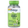 Solaray Okra 1600mg Φυτικές Κάψουλες, 100 τεμάχια (400mg ανά κάψουλα)