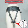 BDSM Leather Forced Orgasm Belt,Strap On Wand Massagers Vibrator Harness,SM Handcuffs,Bondage Set Sex Toys For